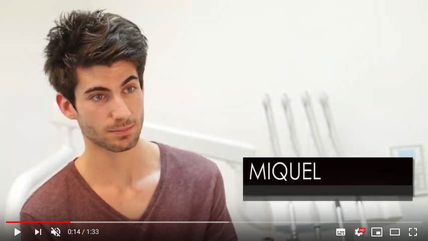Clinica Dental Urbina tu dentista en Salamanca. Miquel y su experiencia con los implantes.
