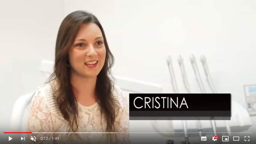 Clinica dental Urbina tu dentista en Salamanca. Cristina y su experiencia con la Ortodoncia.