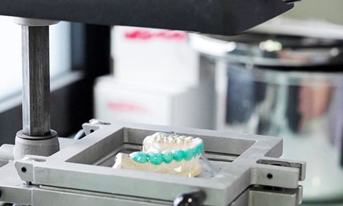 Ferula para blanqueamiento dental en casa